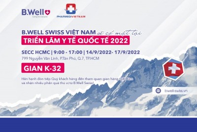 B.WELL SWISS Việt Nam tham dự triển lãm Y tế Quốc tế lần thứ...