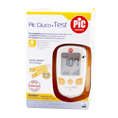 Bộ máy đo đường huyết Pic Gluco.Test