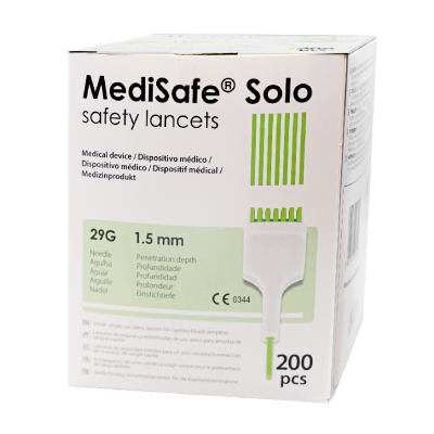 Thiết bị máu ngón tay MediSafe Solo 29G x 1.5mm