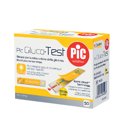 Que thử đường huyết Pic Gluco Test 50